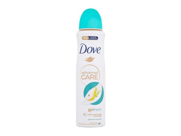 Dove Advanced Care Go Fresh Pear & Aloe Vera (W) 150ml, Antiperspirant 72h