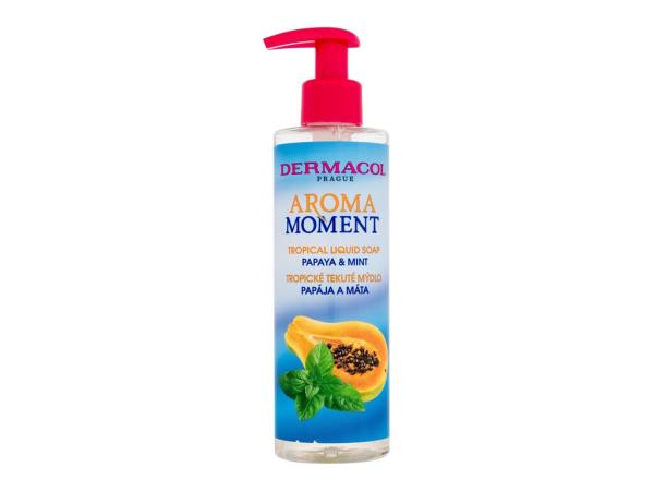 Dermacol Aroma Moment Papaya & Mint Tropical Liquid Soap (U) 250ml, Tekuté mydlo