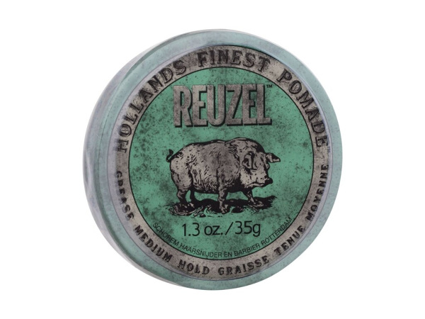 Reuzel Hollands Finest Pomade Grease Medium Hold (M) 35g, Vosk na vlasy