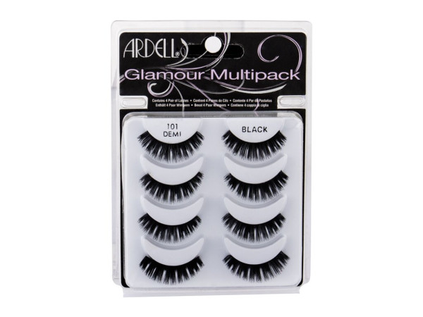 Ardell Glamour Multipack Black (W) 4ks, Umelé mihalnice