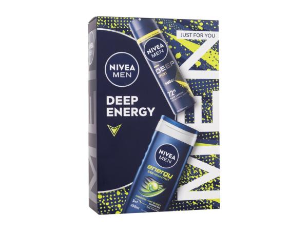 Nivea Men Deep Energy (M) 150ml, Antiperspirant