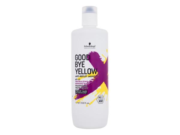 Schwarzkopf Professi pH 4.5 Neutralizing Wash Goodbye Yellow (W)  1000ml, Šampón