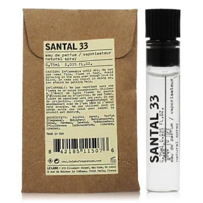 Vzorka Le Labo Santal 33 0.75ml, Parfumovaná voda (U)