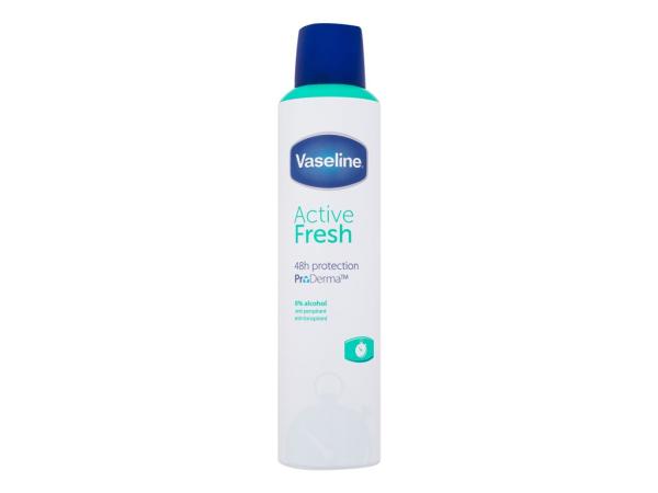 Vaseline Active Fresh (W) 250ml, Antiperspirant
