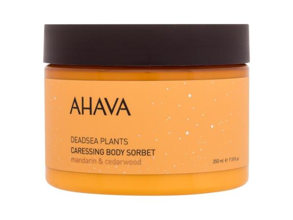 AHAVA Deadsea Plants Caressing Body Sorbet (W) 350ml, Telový krém Mandarin & Cedarwood