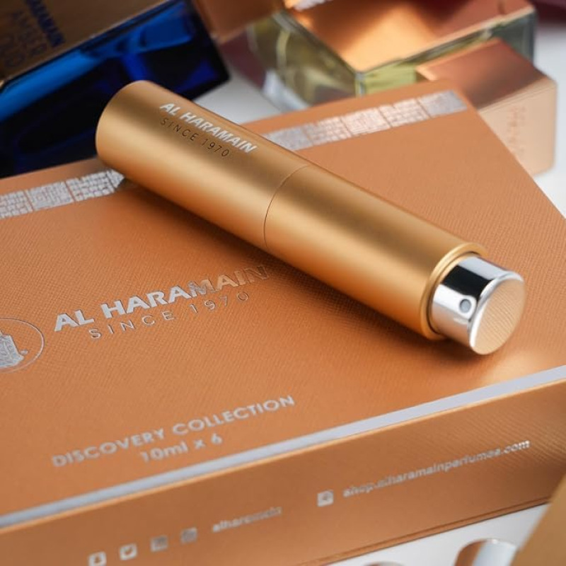 Al Haramain Amber Oud Discovery Collection (U) 6 x 10 ml + plniteľný flakón 4