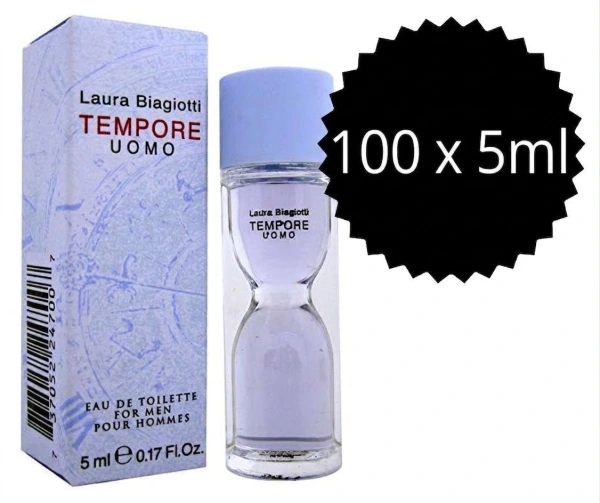 Laura Biagiotti Tempore Uomo 100 x 5 ml, Toaletná voda (M)