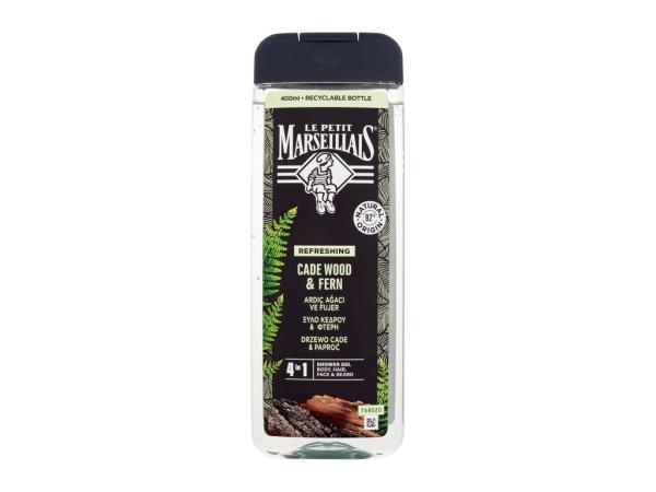 Le Petit Marseillais Cade Wood & Fern (M) 400ml, Sprchovací gél