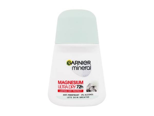 Garnier Mineral Magnesium Ultra Dry (W) 50ml, Antiperspirant 72h