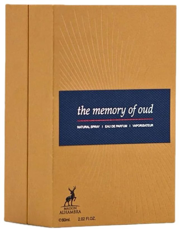 Maison Alhambra The Memory Of Oud (U) 60ml, Parfumovaná voda 1