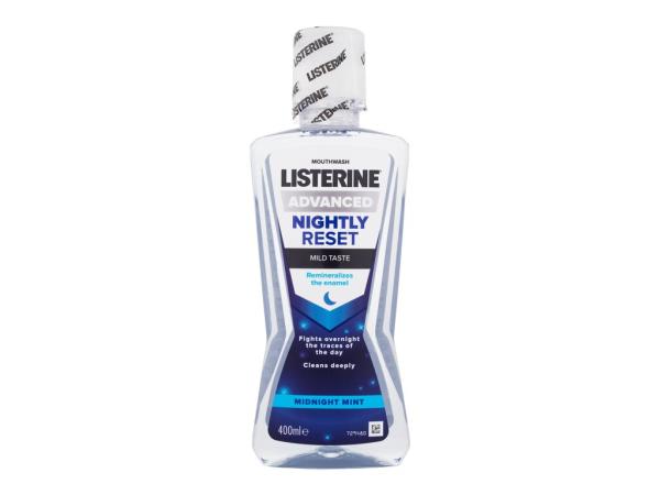 Listerine Nightly Reset Mild Taste Mouthwash Advanced (U) 400ml, Ústna voda
