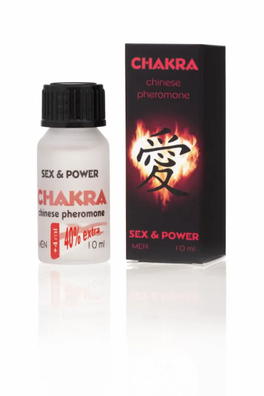 CHAKRA Sex & Power čisté feromóny 10 ml - pánske feromóny (M)