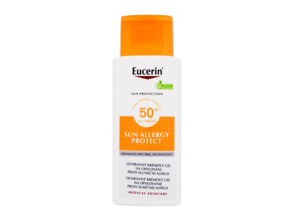 Eucerin Sun Allergy Protect Sun Cream Gel (U) 150ml, Opaľovací prípravok na telo SPF50+