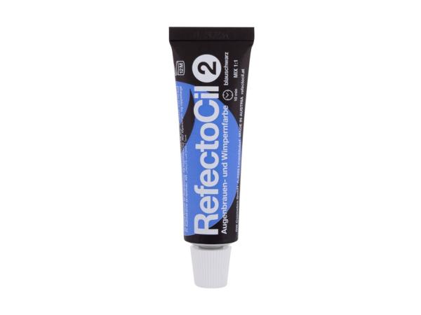 RefectoCil Eyelash And Eyebrow Tint 2 Blue Black (W) 15ml, Farba na obočie