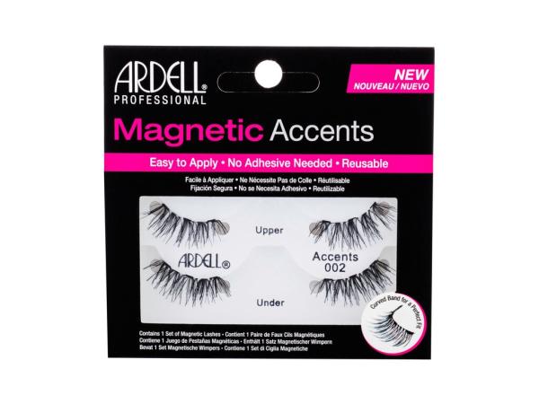 Ardell Magnetic Accents 002 Black (W) 1ks, Umelé mihalnice