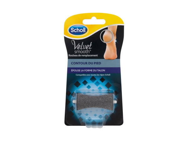 Scholl Velvet Smooth Foot Contour Roller Heads (W) 1ks, Pedikúra