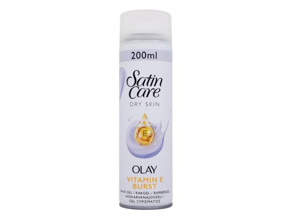 Gillette Olay Vitamin E Burst Shave Gel Satin Care (W)  200ml, Gél na holenie