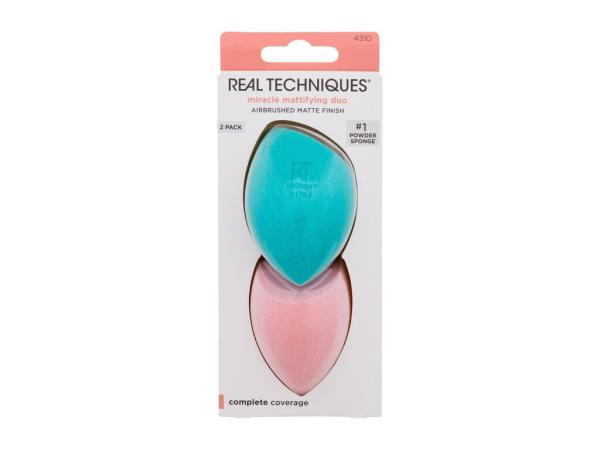 Real Techniques Miracle Mattifying Duo (W) 1ks, Aplikátor