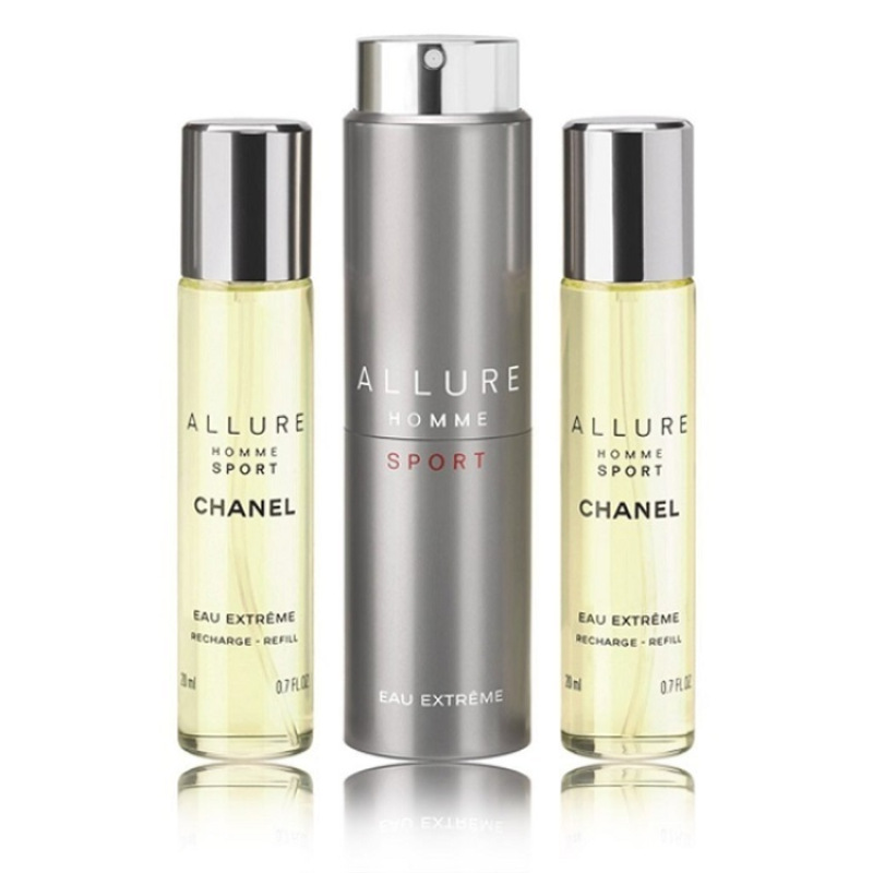 Chanel Allure Homme Sport Eau Extreme (M) 3 x 20 ml, Toaletná voda Twist and Spray 1