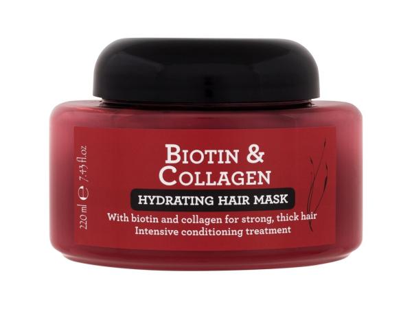 Xpel Biotin & Collagen Hydrating Hair Mask (W) 220ml, Maska na vlasy