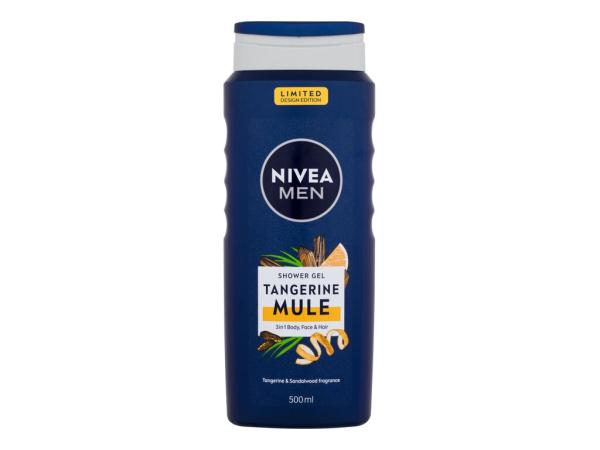 Nivea Men Tangerine Mule Shower Gel (M) 500ml, Sprchovací gél