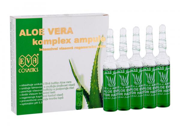 Eva Cosmetics Complex Hair Care Ampoules Aloe Vera (W)  50ml, Sérum na vlasy