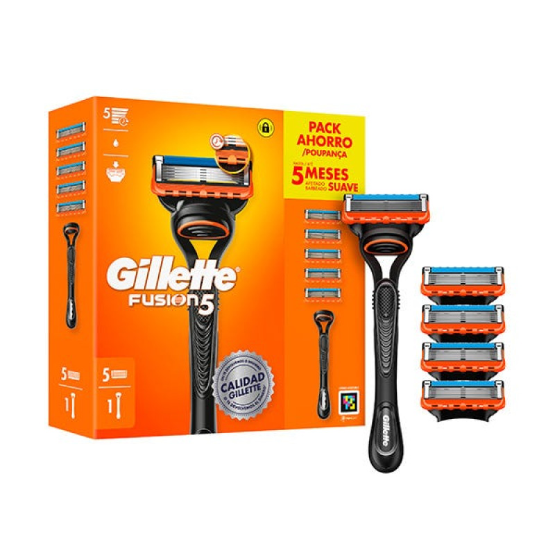 Gillette Fusion5 + 5 ks hlavic, Holiaci strojček