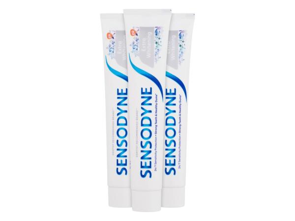 Sensodyne Extra Whitening (U) 3x75ml, Zubná pasta Trio