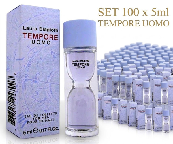 Laura Biagiotti Tempore Uomo 100 x 5 ml, Toaletná voda (M)