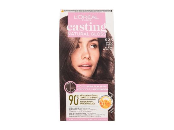 L'Oréal Paris Casting Natural Gloss 523 (W) 48ml, Farba na vlasy