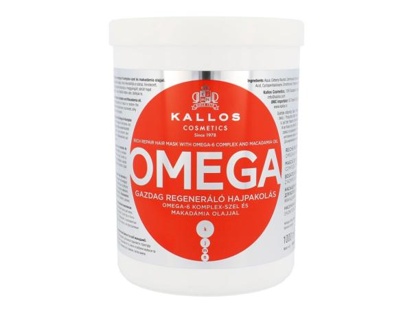 Kallos Cosmetics Omega (W) 1000ml, Maska na vlasy