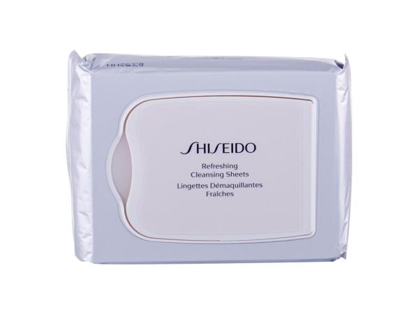 Shiseido Refreshing Cleansing Sheets (W) 30ks, Čistiace obrúsky