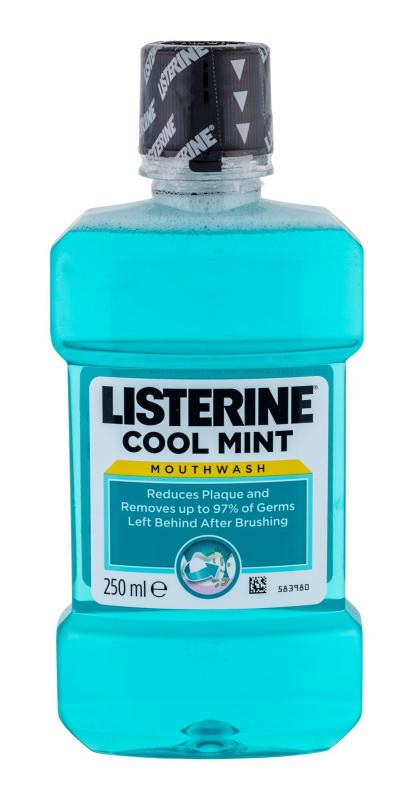 Listerine Cool Mint Mouthwash (U)  250ml, Ústna voda