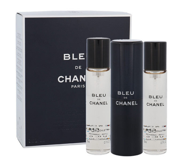 Bleu de Chanel (M) 3x20ml, Toaletná voda Twist and Spray