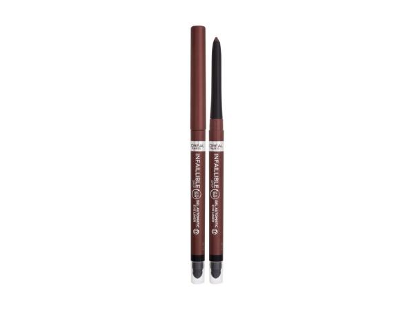 L'Oréal Paris Infaillible Grip 36H Gel Automatic Eye Liner 013 Velvet Bordeaux (W) 1,2g, Ceruzka na oči