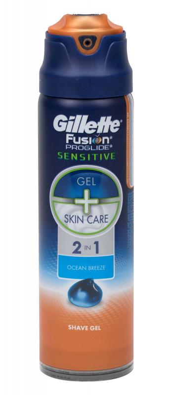 Gillette 2in1 Ocean Breeze Fusion Proglide Sensitive (M)  170ml, Gél na holenie