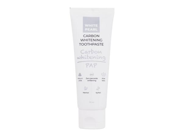 White Pearl Carbon Whitening Toothpaste PAP (U)  75ml, Zubná pasta