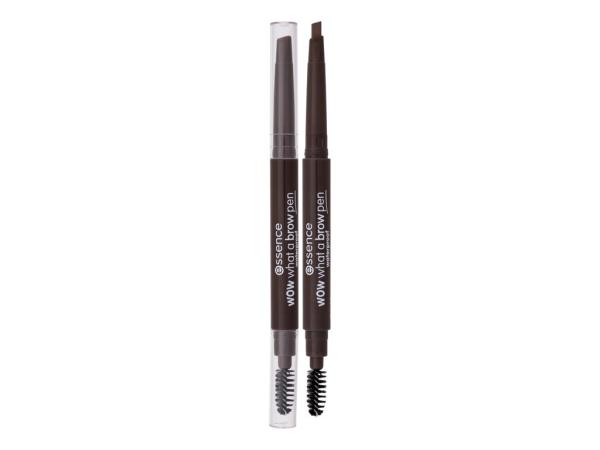 Essence Wow What A Brow Pen 03 Dark Brown (W) 0,2g, Ceruzka na obočie Waterproof