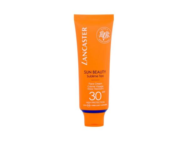 Lancaster Sun Beauty Face Cream (U) 50ml, Opaľovací prípravok na tvár SPF30