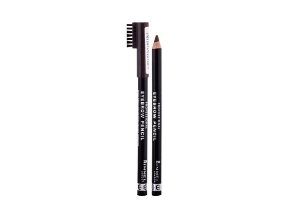 Rimmel London Professional Eyebrow Pencil 001 Dark Brown (W) 1,4g, Ceruzka na obočie