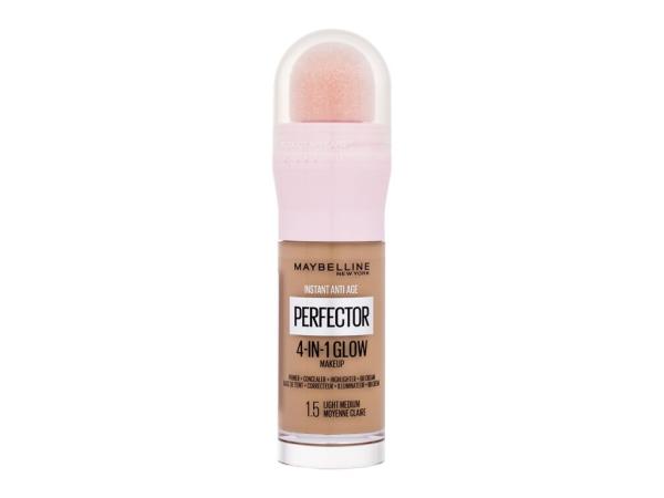 Maybelline Instant Anti-Age Perfector 4-In-1 Glow 1.5 Light Medium (W) 20ml, Make-up