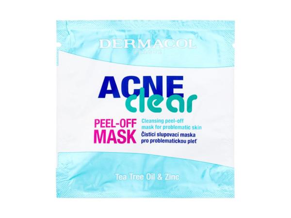 Dermacol AcneClear Peel-Off Mask (W) 8ml, Pleťová maska