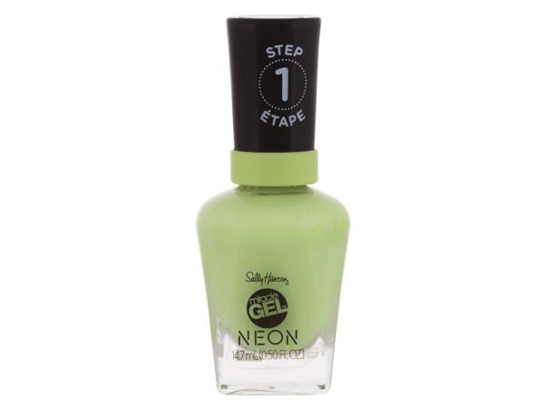 Sally Hansen Miracle Gel Neon 052 Electri-Lime (W) 14,7ml, Lak na nechty