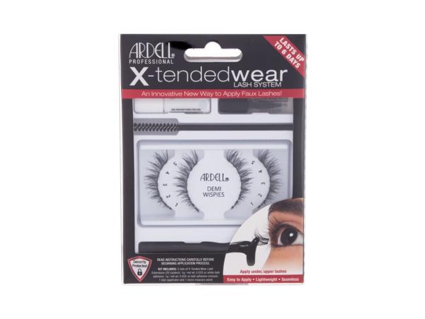 Ardell X-Tended Wear Lash System Demi Wispies Black (W) 1ks, Umelé mihalnice