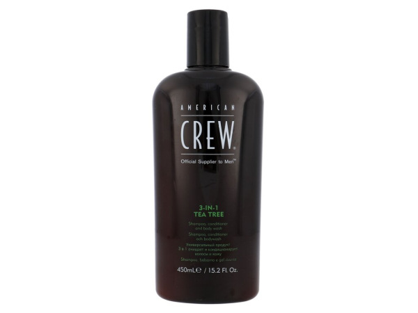American Crew 3-IN-1 Tea Tree (M) 450ml, Šampón