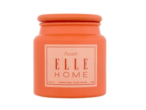 Elle Home Peach (U) 350g, Vonná sviečka