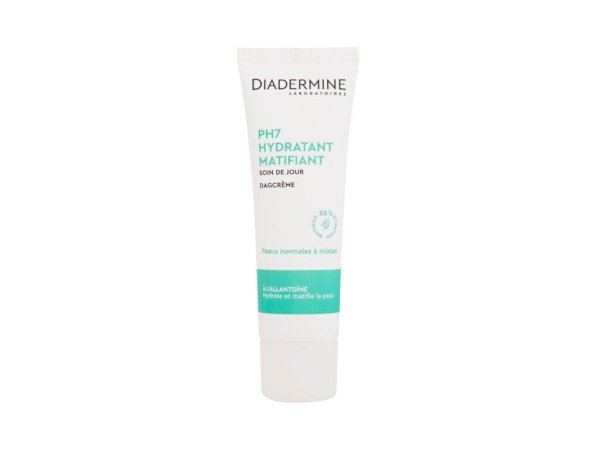 Diadermine pH7 Hydrating Mattifying Day Cream (W) 50 ml, Denný pleťový krém Tube