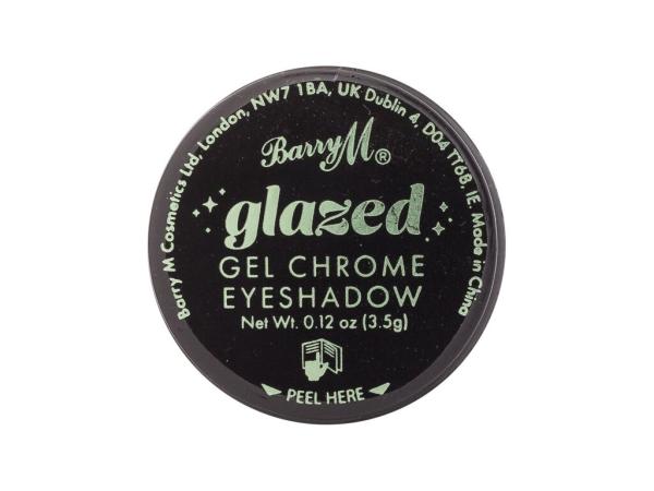 Barry M Glazed Gel Chrome Eyeshadow So Charming (W) 3,5g, Očný tieň