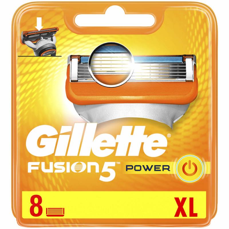 Gillette Fusion Power 8ks, Náhradné ostrie (M)