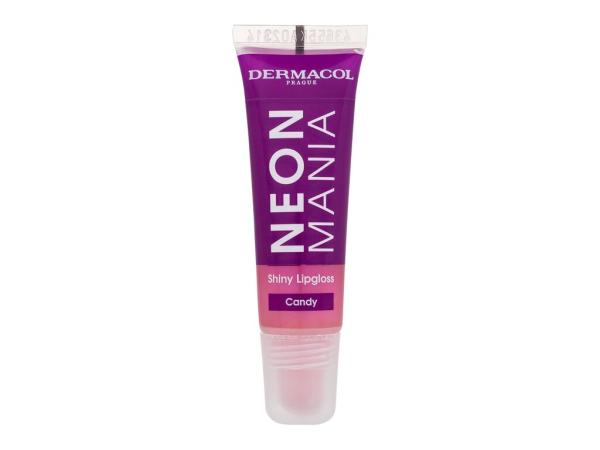 Dermacol Neon Mania Shiny Lipgloss Candy (W) 10ml, Lesk na pery